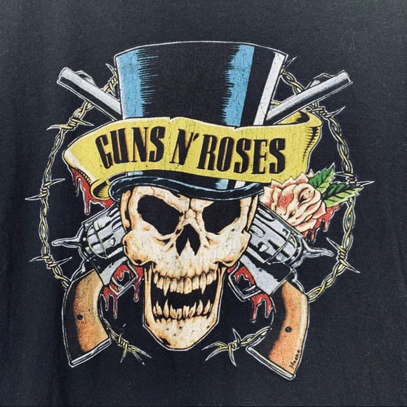 Guns N’ Roses | Skull Graphic Band Tee M - Picture 2 of 6